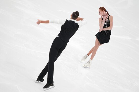 Фигурное катание. Контрольные прокаты. Пары. Короткая программа