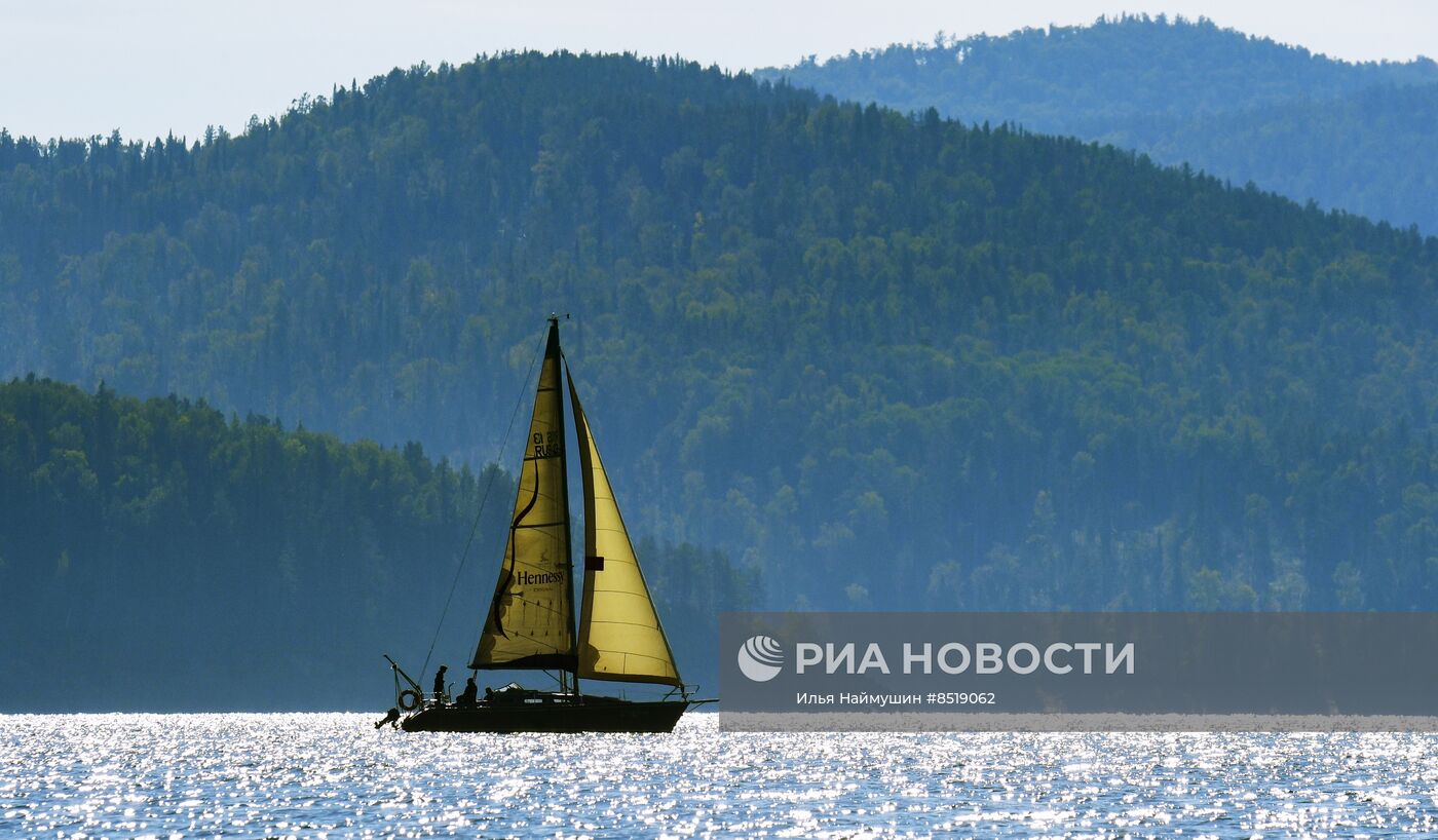 Осенний кубок яхт-клуба "Шкипер" в Красноярском крае