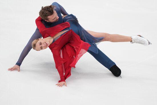 Фигурное катание. Контрольные прокаты. Танцы. Произвольная программа