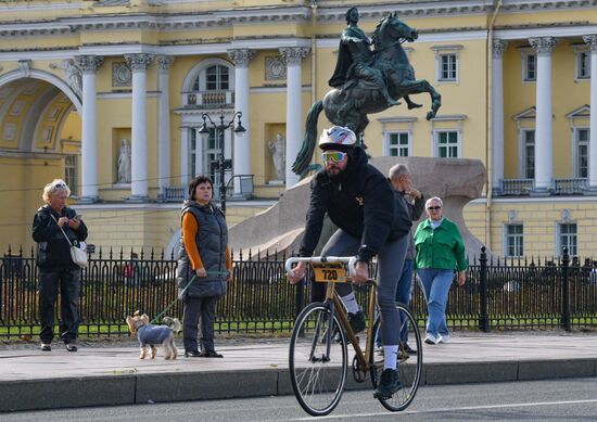 Велофестиваль La strada в Петербурге