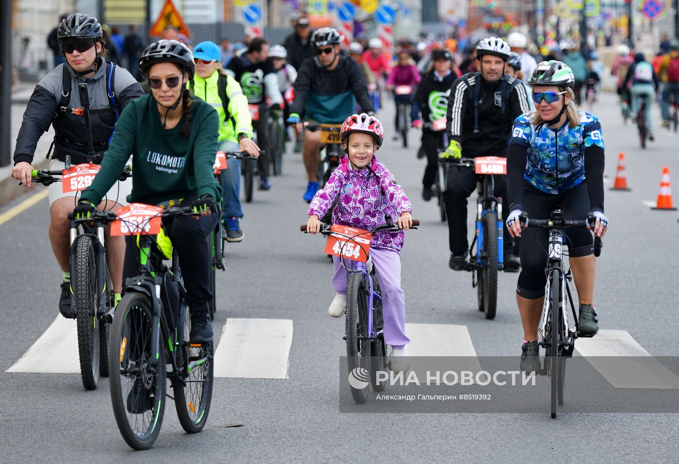 Велофестиваль La strada в Петербурге