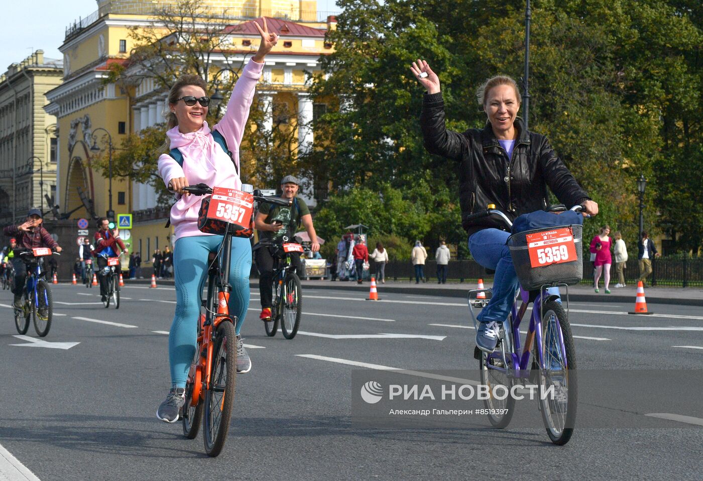 Велофестиваль La strada в Петербурге