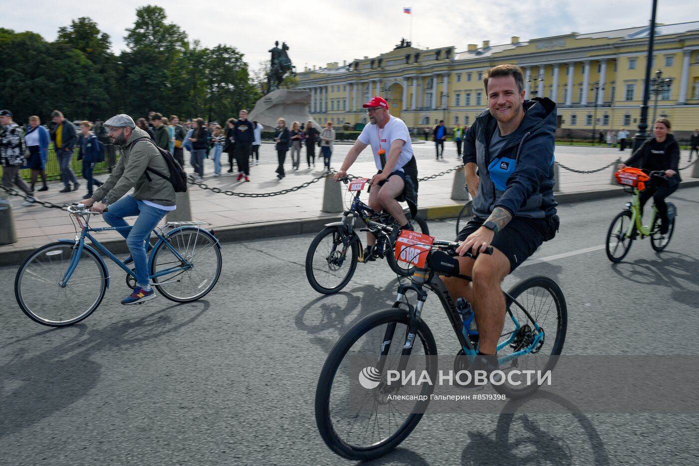 Велофестиваль La strada в Петербурге