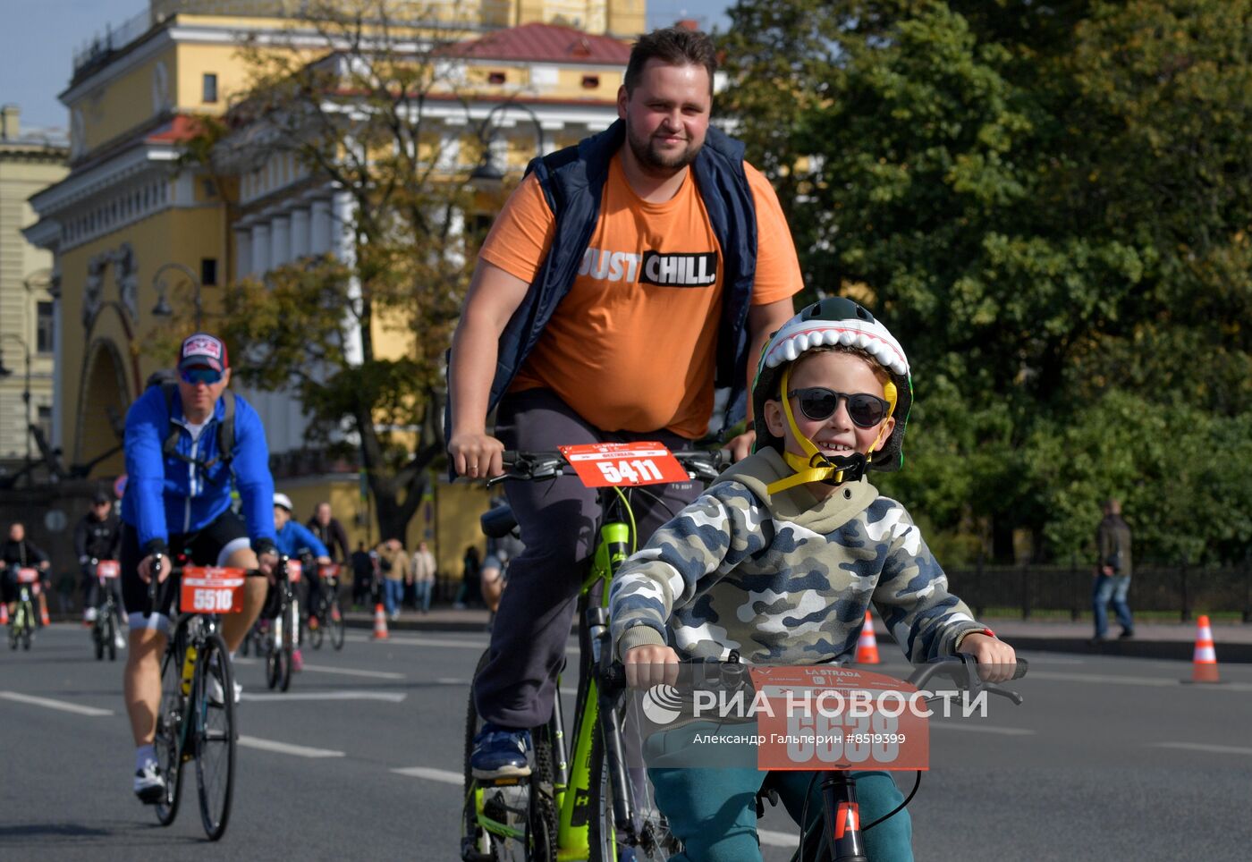 Велофестиваль La strada в Петербурге