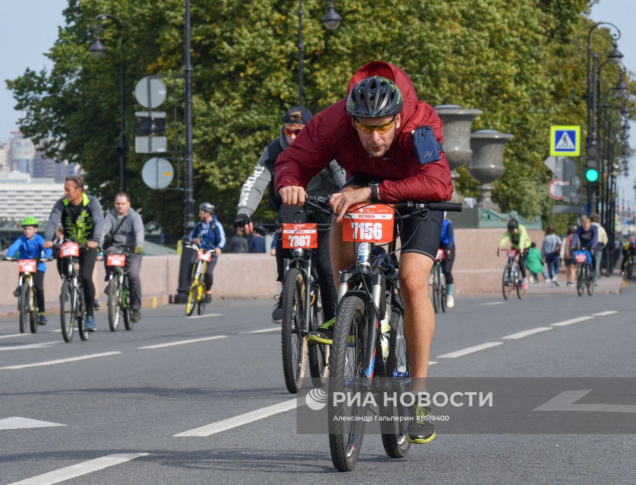 Велофестиваль La strada в Петербурге