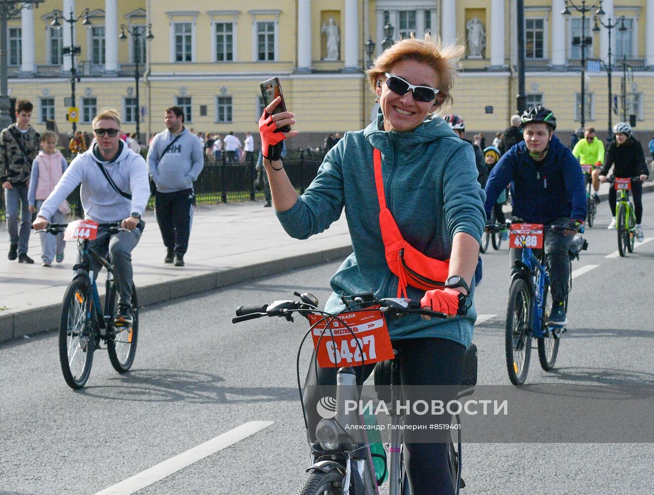 Велофестиваль La strada в Петербурге