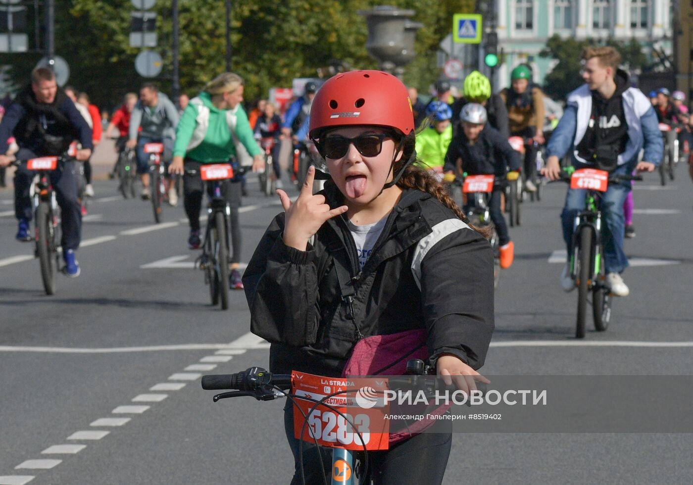 Велофестиваль La strada в Петербурге