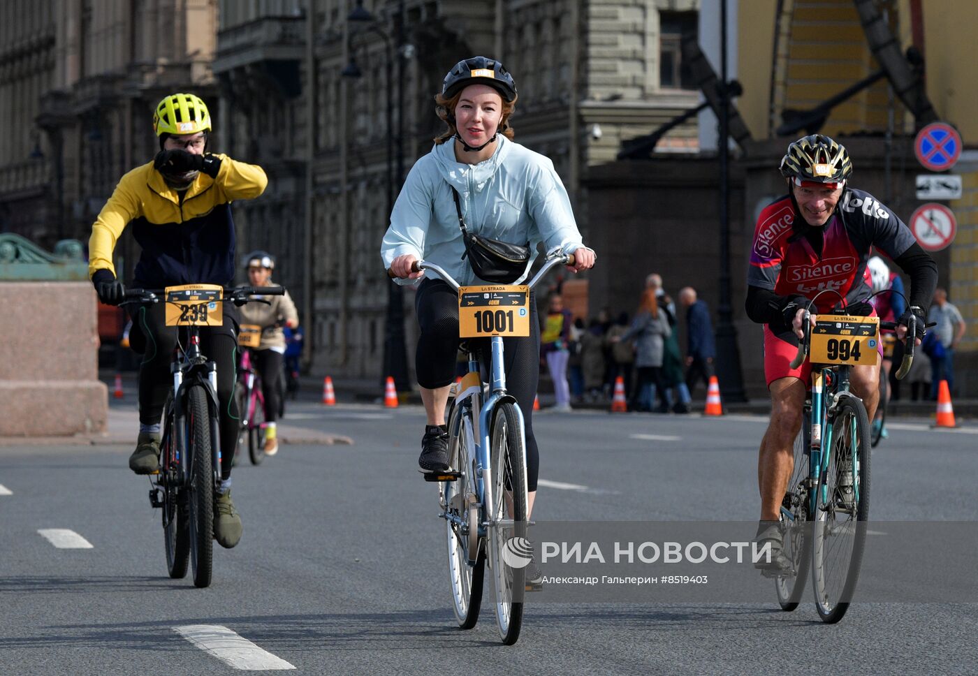 Велофестиваль La strada в Петербурге