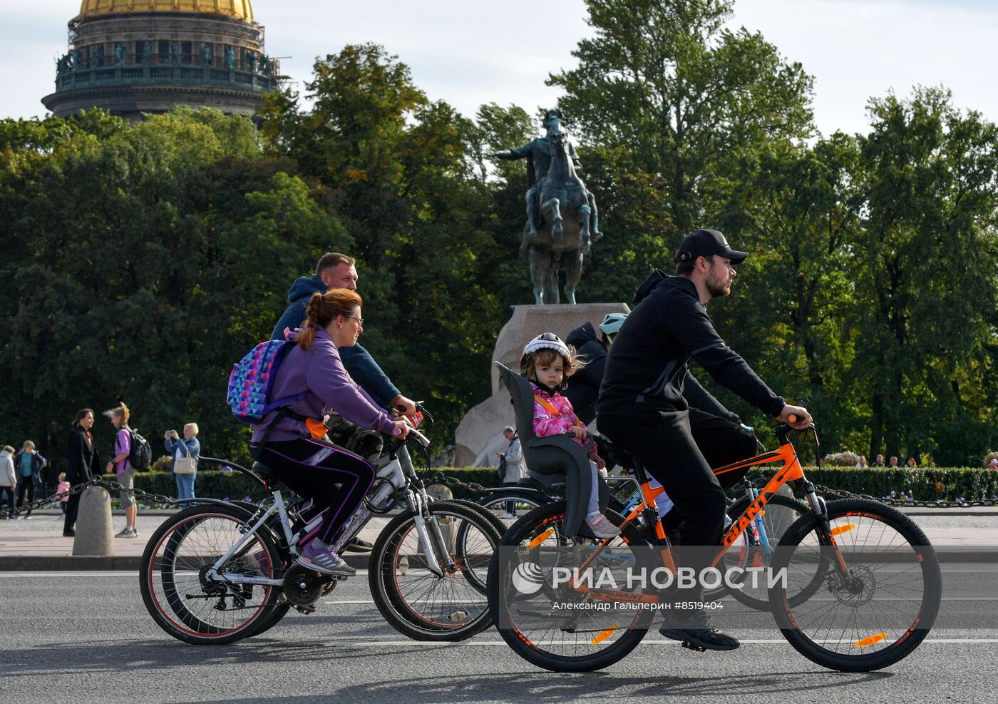 Велофестиваль La strada в Петербурге