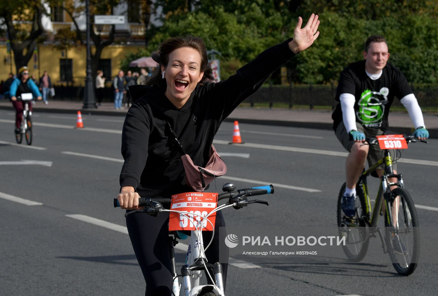 Велофестиваль La strada в Петербурге