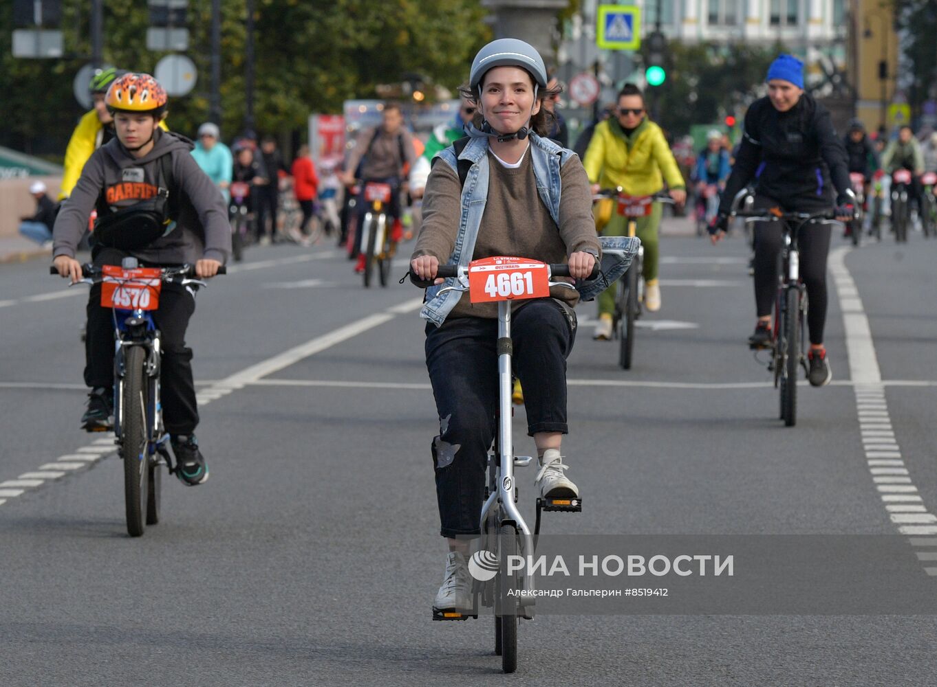 Велофестиваль La strada в Петербурге