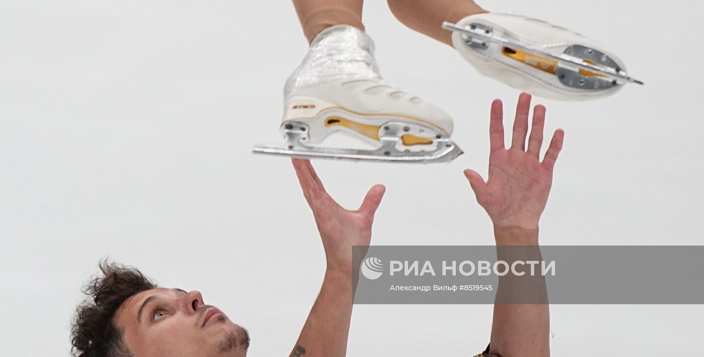 Фигурное катание. Контрольные прокаты. Пары. Произвольная программа