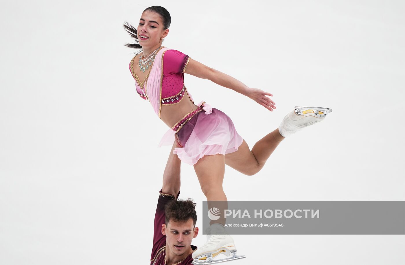 Фигурное катание. Контрольные прокаты. Пары. Произвольная программа