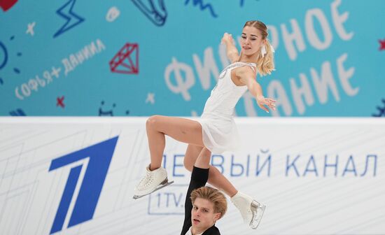 Фигурное катание. Контрольные прокаты. Пары. Произвольная программа