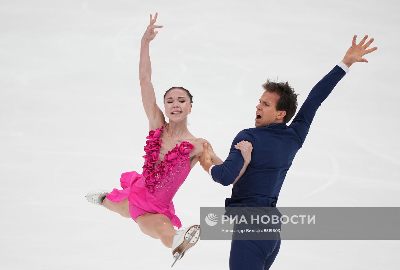 Фигурное катание. Контрольные прокаты. Пары. Произвольная программа