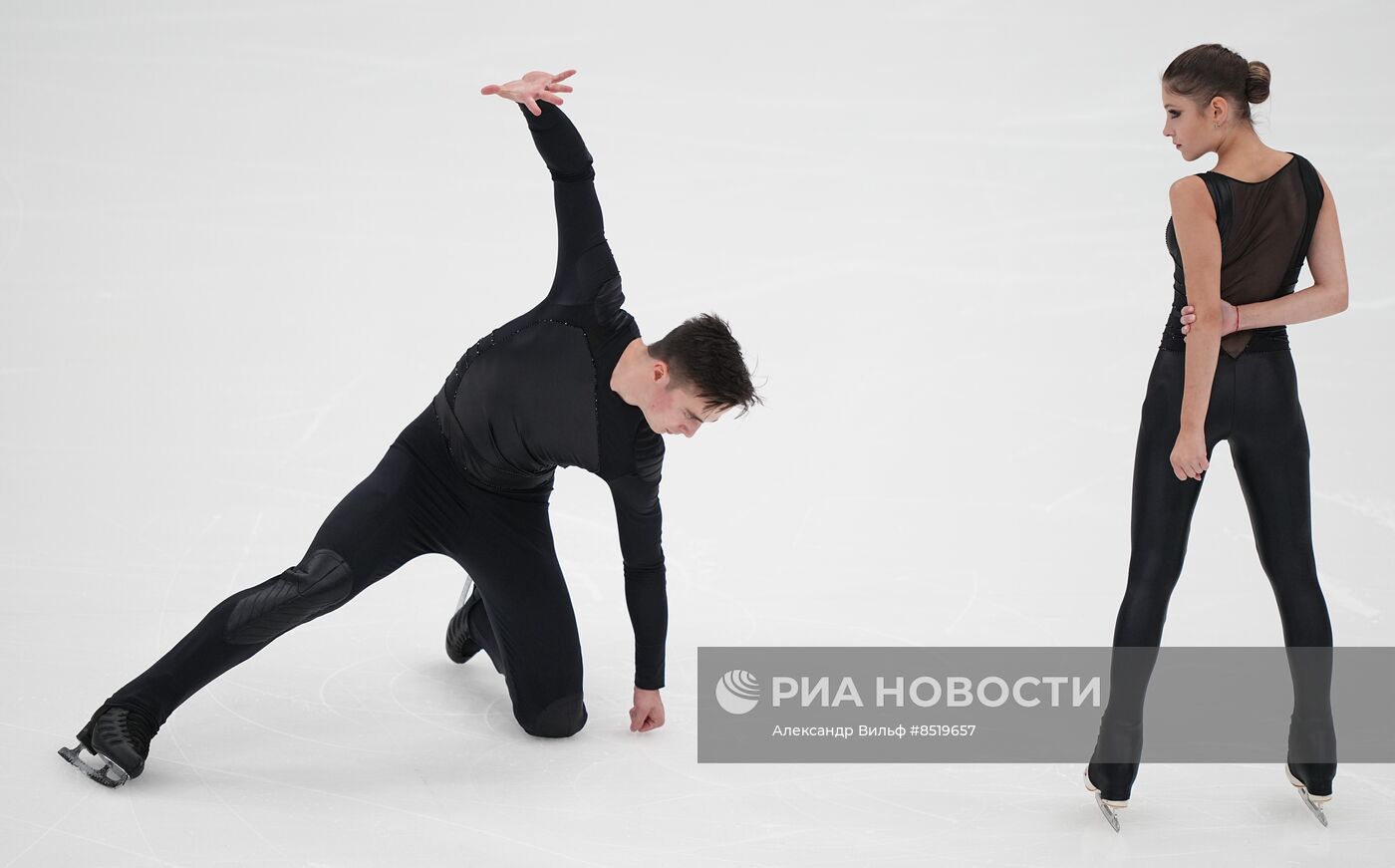 Фигурное катание. Контрольные прокаты. Пары. Произвольная программа