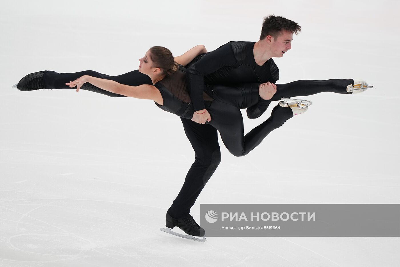 Фигурное катание. Контрольные прокаты. Пары. Произвольная программа