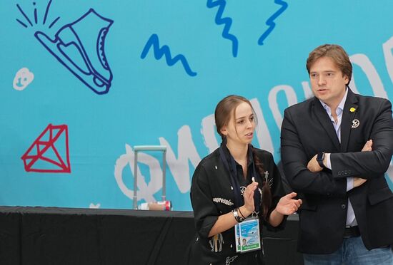 Фигурное катание. Контрольные прокаты. Пары. Произвольная программа