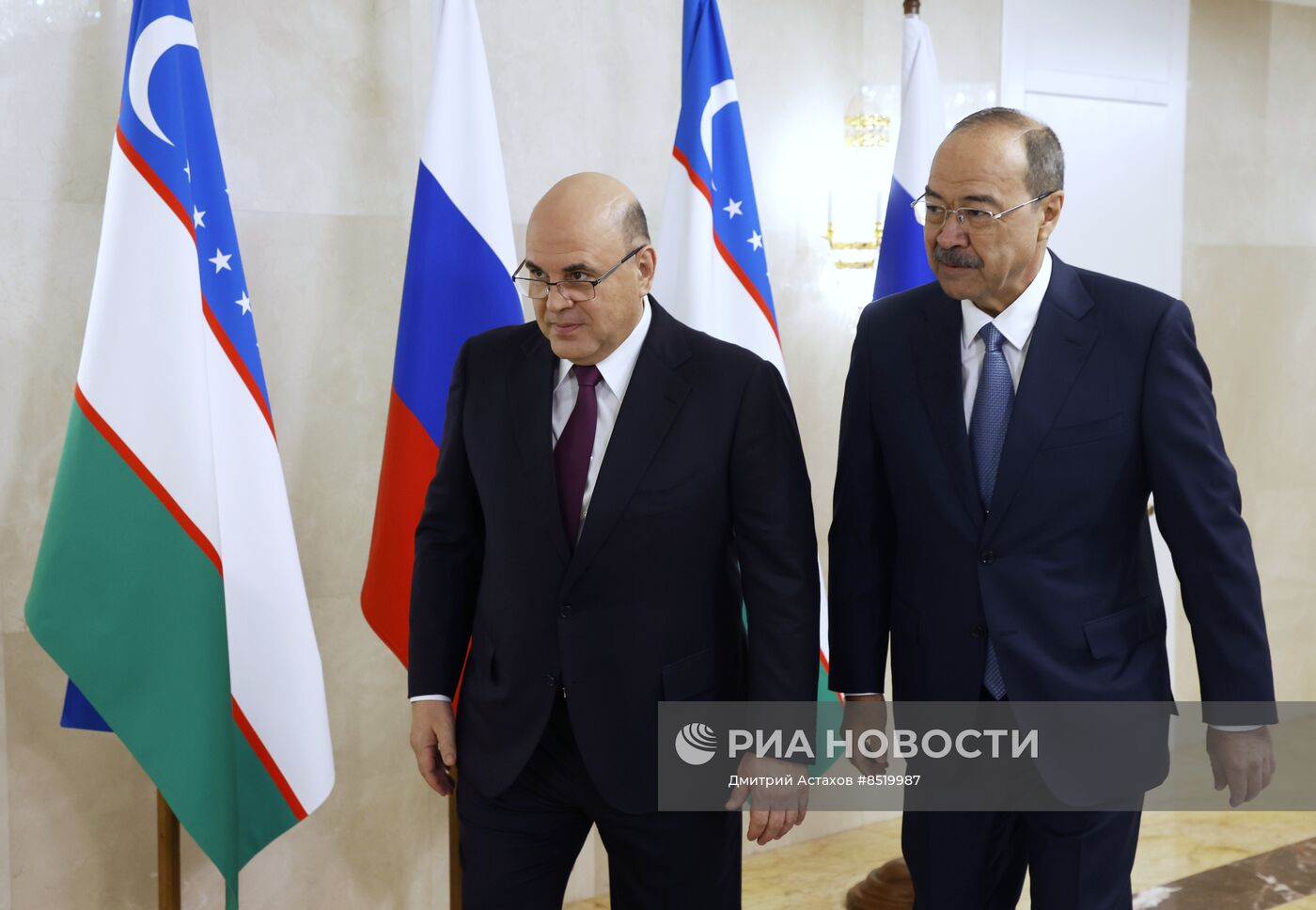 Премьер-министр РФ М. Мишустин провел заседание Совместной комиссии на уровне глав правительств России и Узбекистана