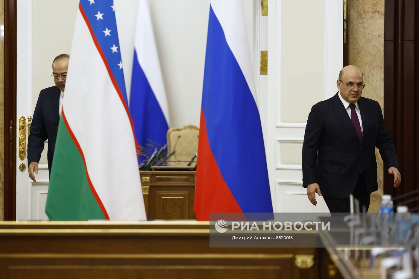 Премьер-министр РФ М. Мишустин провел заседание Совместной комиссии на уровне глав правительств России и Узбекистана