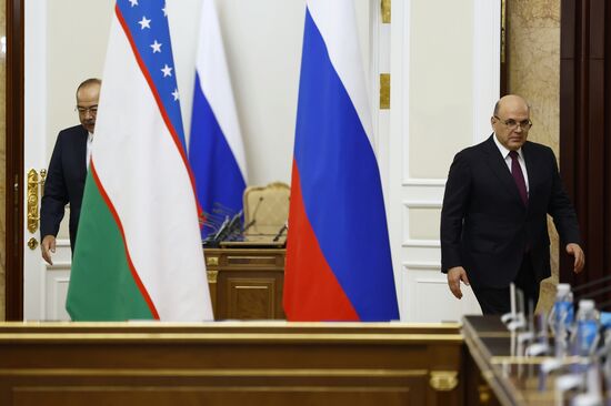 Премьер-министр РФ М. Мишустин провел заседание Совместной комиссии на уровне глав правительств России и Узбекистана