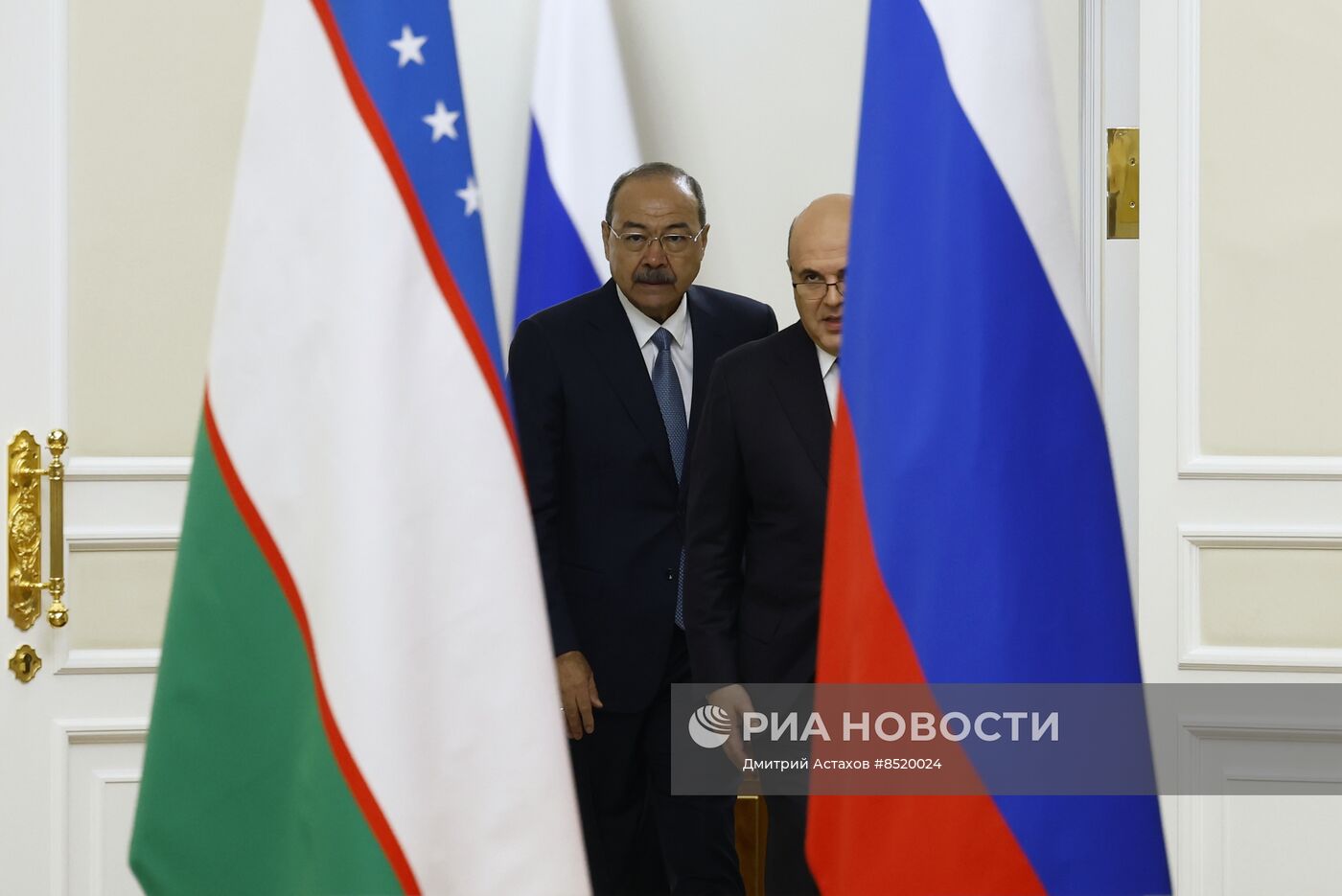 Премьер-министр РФ М. Мишустин провел заседание Совместной комиссии на уровне глав правительств России и Узбекистана