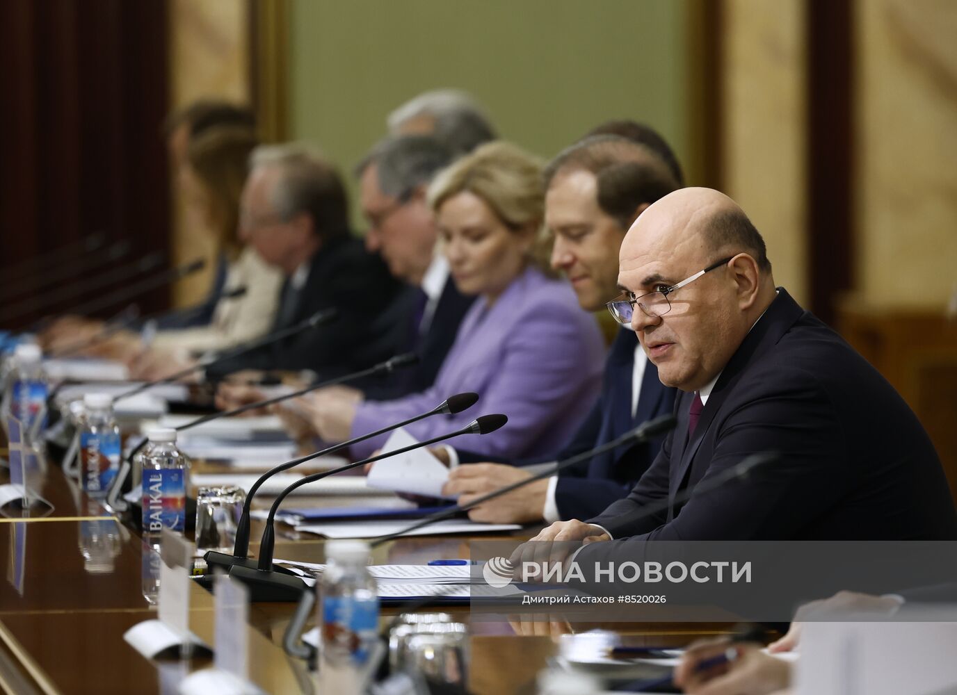 Премьер-министр РФ М. Мишустин провел заседание Совместной комиссии на уровне глав правительств России и Узбекистана