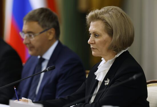 Премьер-министр РФ М. Мишустин провел заседание Совместной комиссии на уровне глав правительств России и Узбекистана