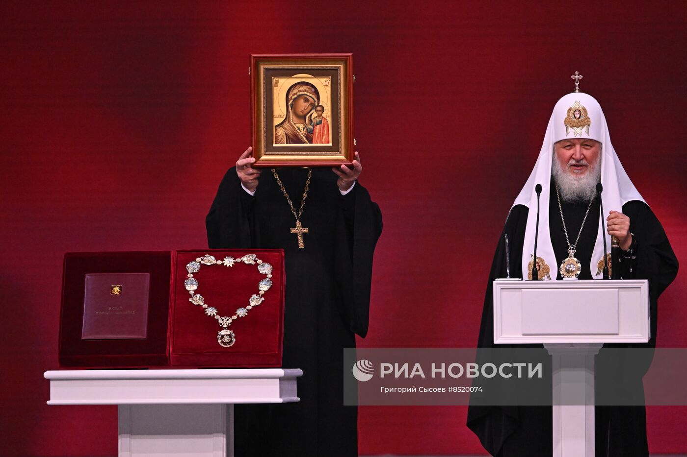 Президент РФ В. Путин принял участие в церемонии инаугурации мэра Москвы