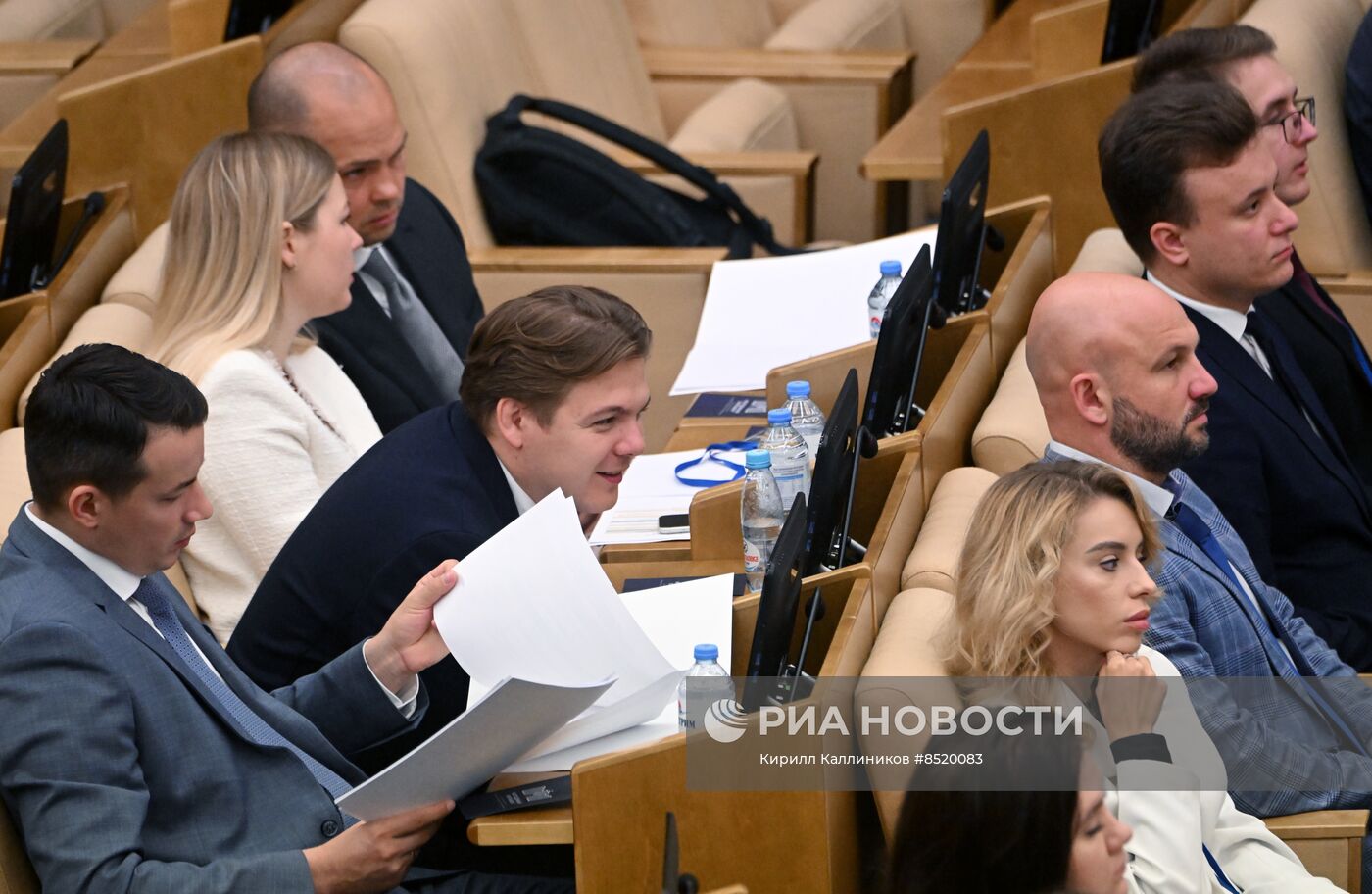 Первое заседание Молодежного парламента