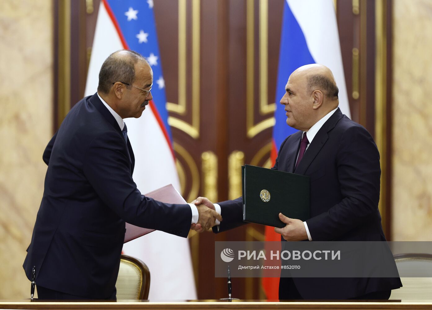 Премьер-министр РФ М. Мишустин провел заседание Совместной комиссии на уровне глав правительств России и Узбекистана