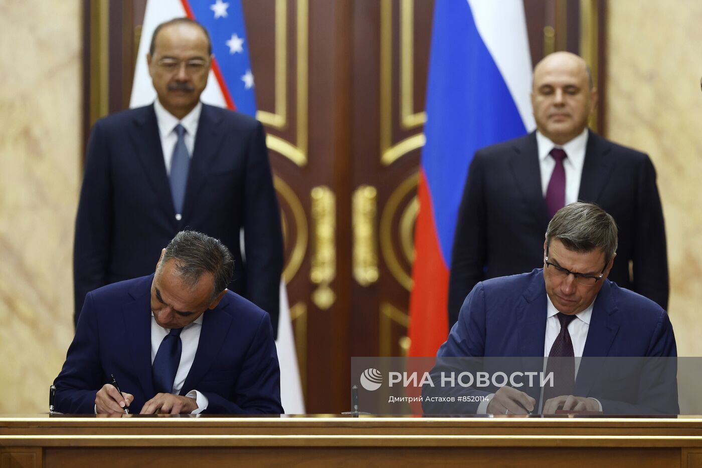 Премьер-министр РФ М. Мишустин провел заседание Совместной комиссии на уровне глав правительств России и Узбекистана