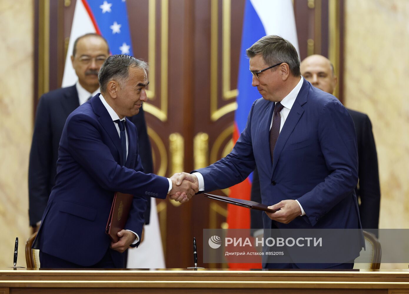 Премьер-министр РФ М. Мишустин провел заседание Совместной комиссии на уровне глав правительств России и Узбекистана