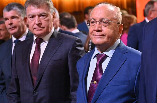 Президент РФ В. Путин принял участие в церемонии инаугурации мэра Москвы