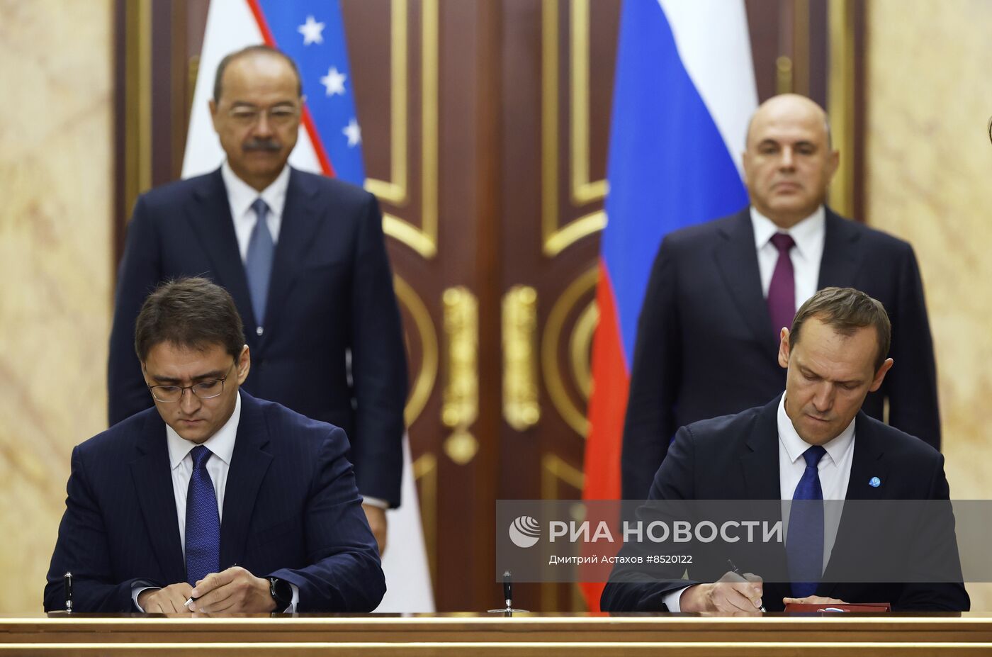 Премьер-министр РФ М. Мишустин провел заседание Совместной комиссии на уровне глав правительств России и Узбекистана