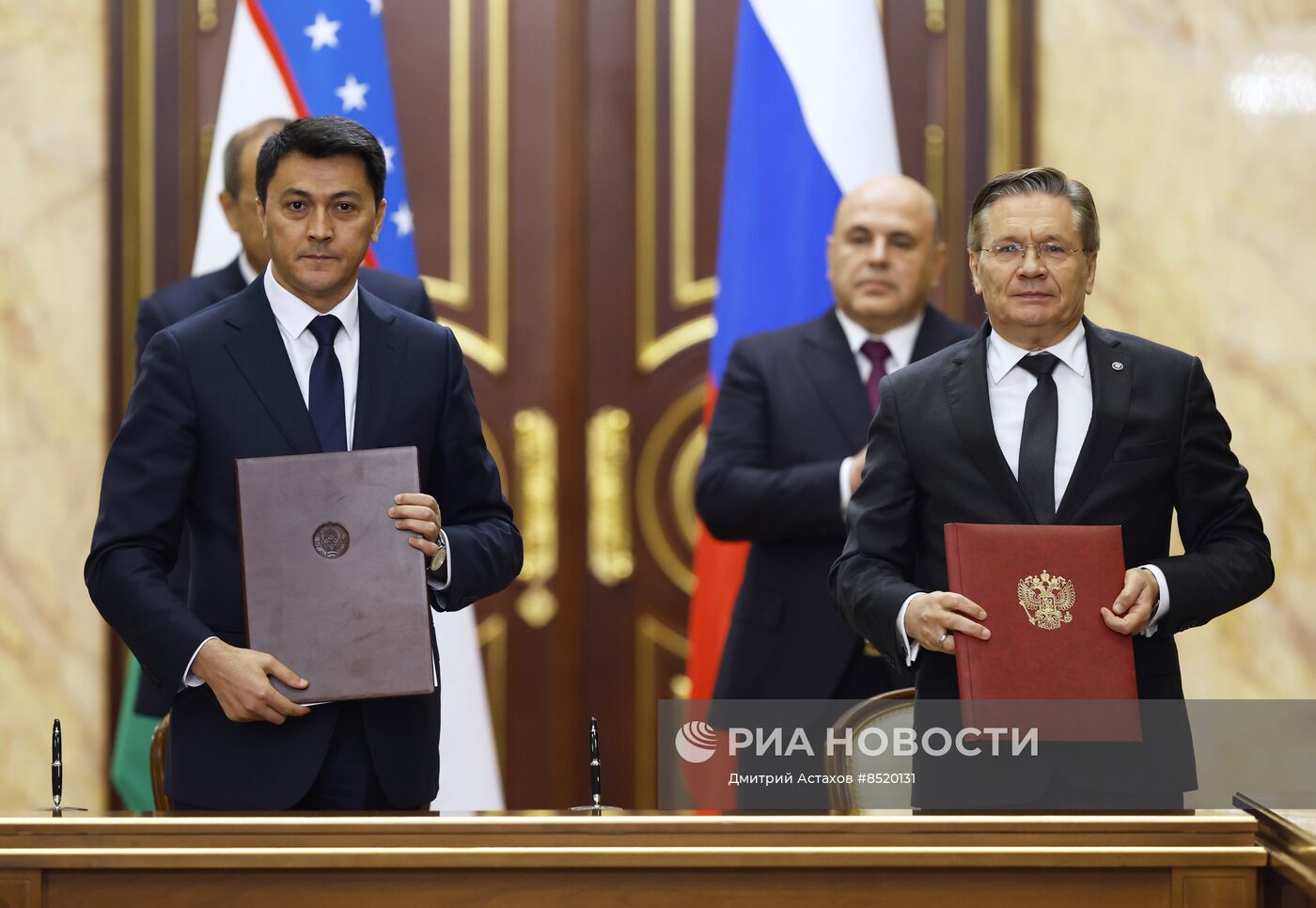 Премьер-министр РФ М. Мишустин провел заседание Совместной комиссии на уровне глав правительств России и Узбекистана