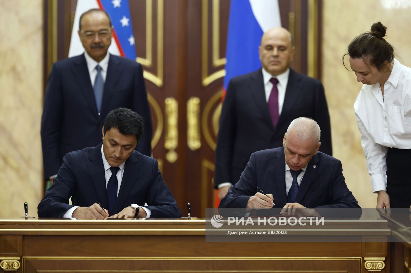 Премьер-министр РФ М. Мишустин провел заседание Совместной комиссии на уровне глав правительств России и Узбекистана