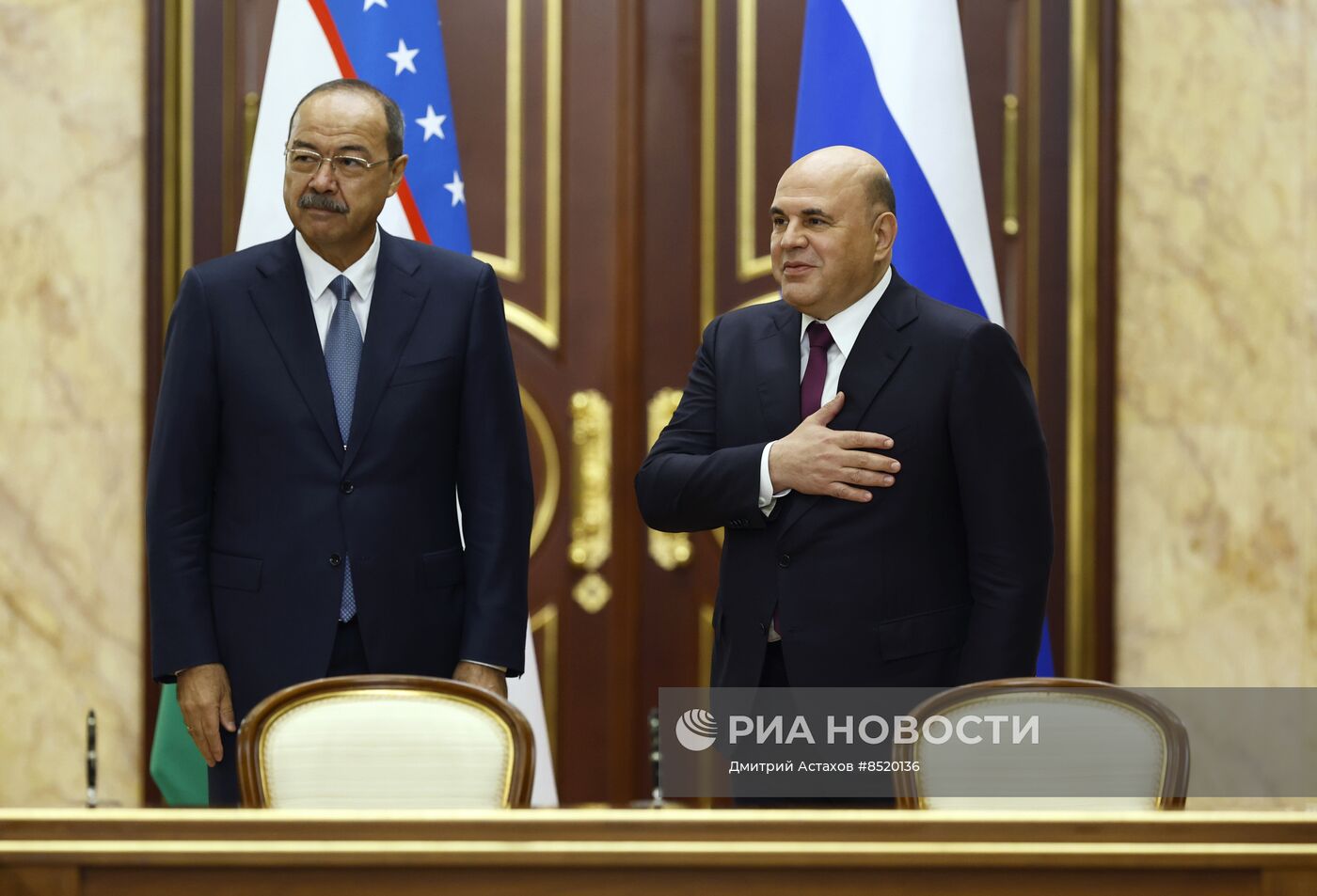 Премьер-министр РФ М. Мишустин провел заседание Совместной комиссии на уровне глав правительств России и Узбекистана