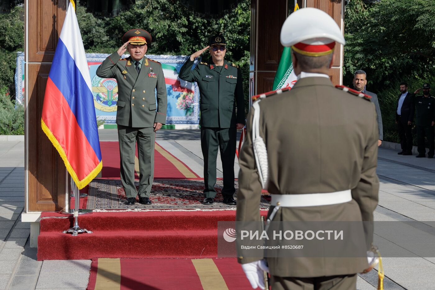 Визит министра обороны РФ С. Шойгу в Иран