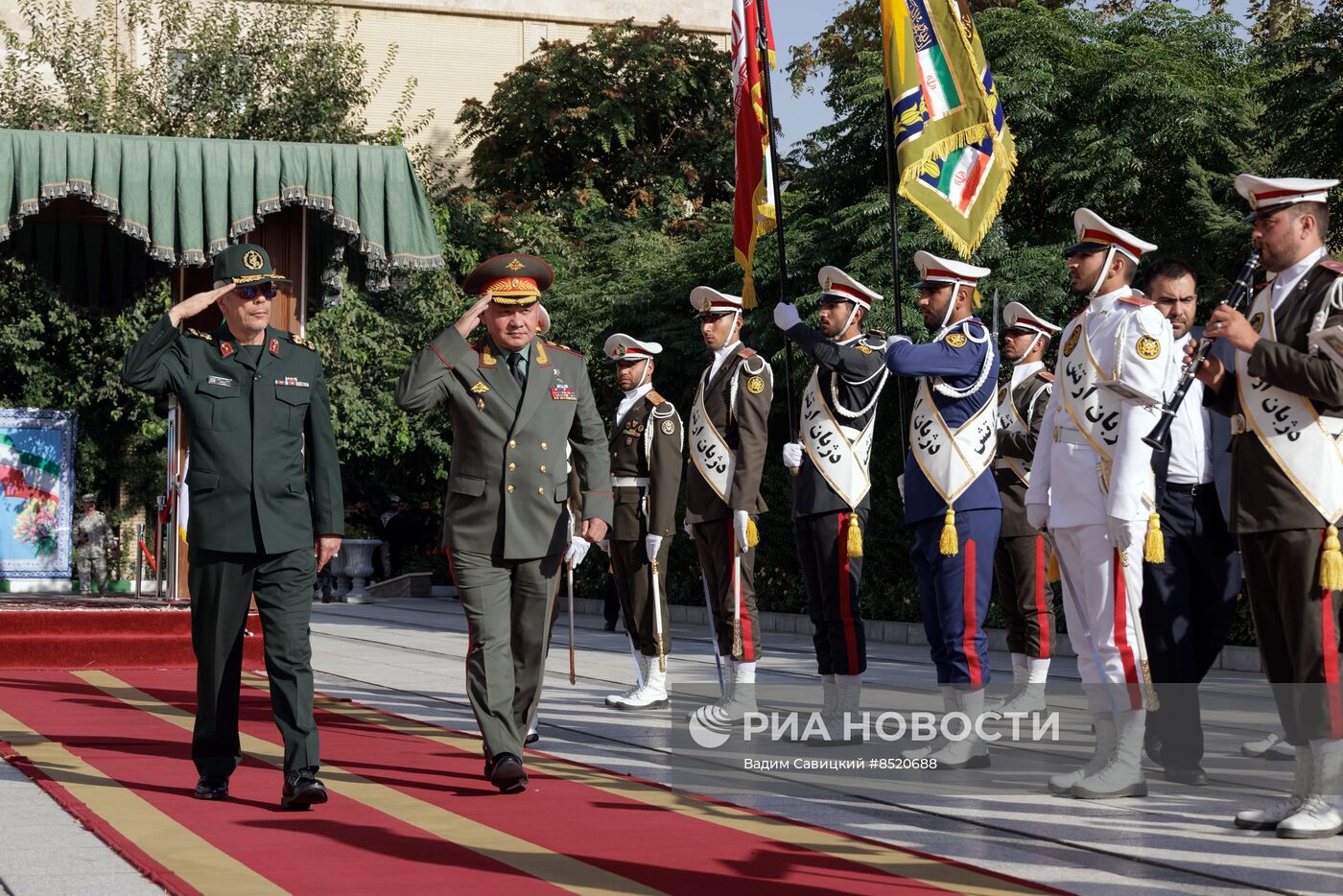 Визит министра обороны РФ С. Шойгу в Иран