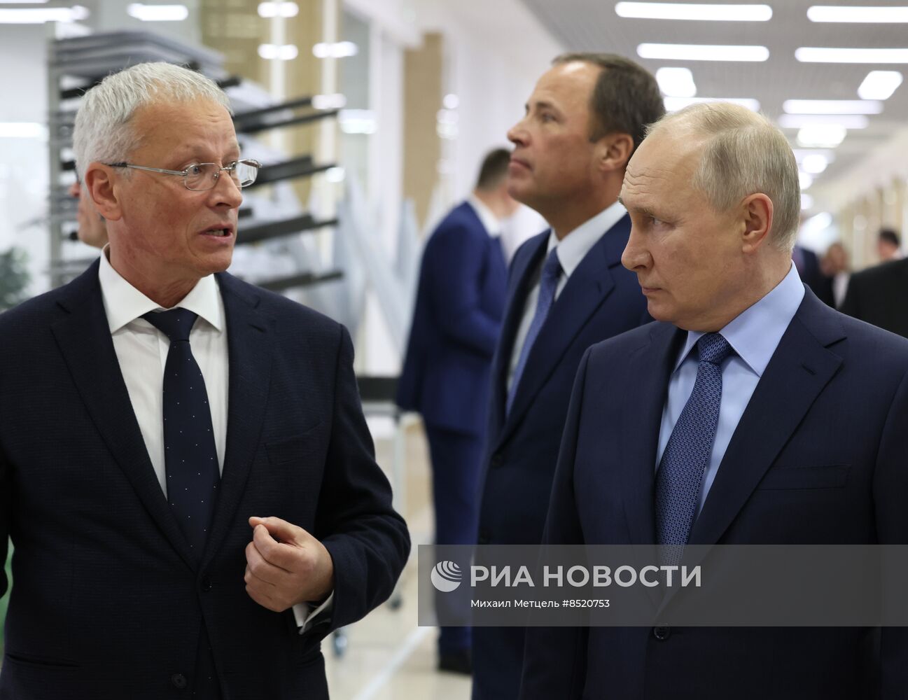 Рабочая поездка президента РФ В. Путина в Ижевск