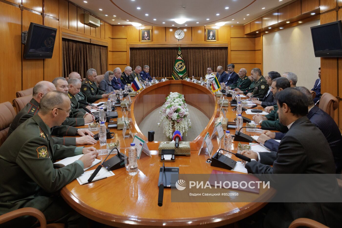 Визит министра обороны РФ С. Шойгу в Иран