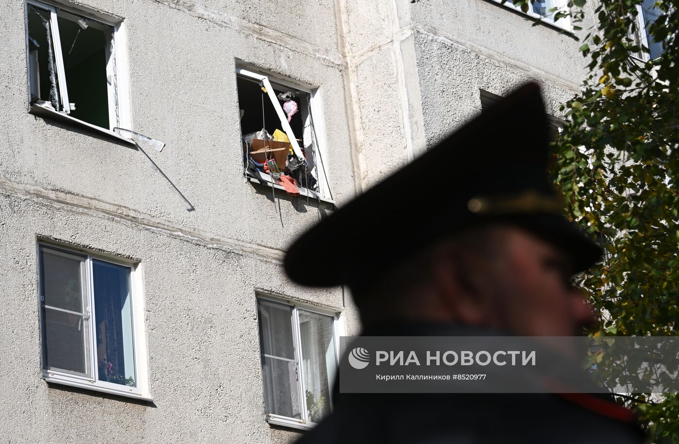 Взрыв газа в жилом доме в подмосковной Балашихе | РИА Новости Медиабанк