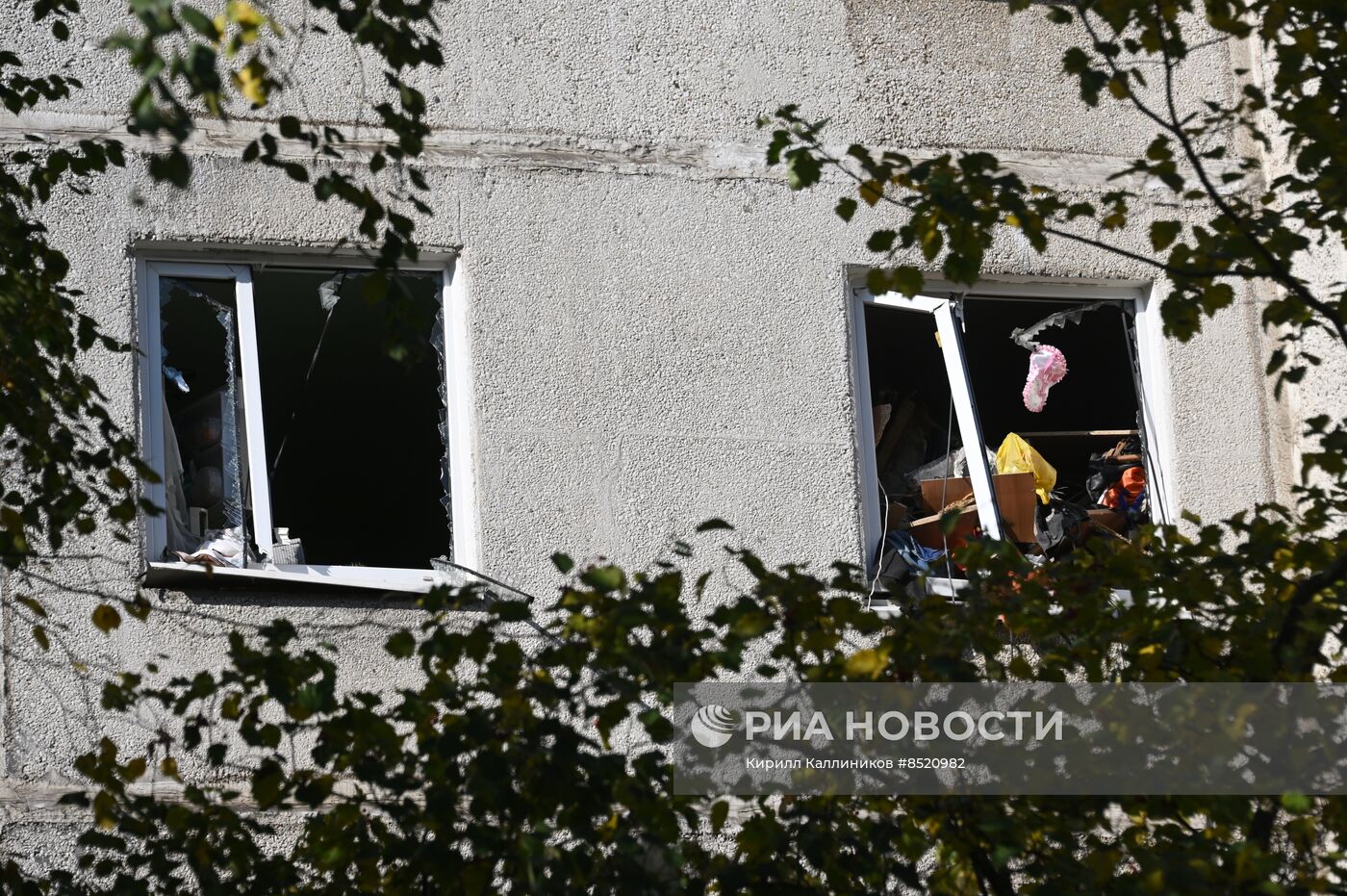 Взрыв газа в жилом доме в подмосковной Балашихе