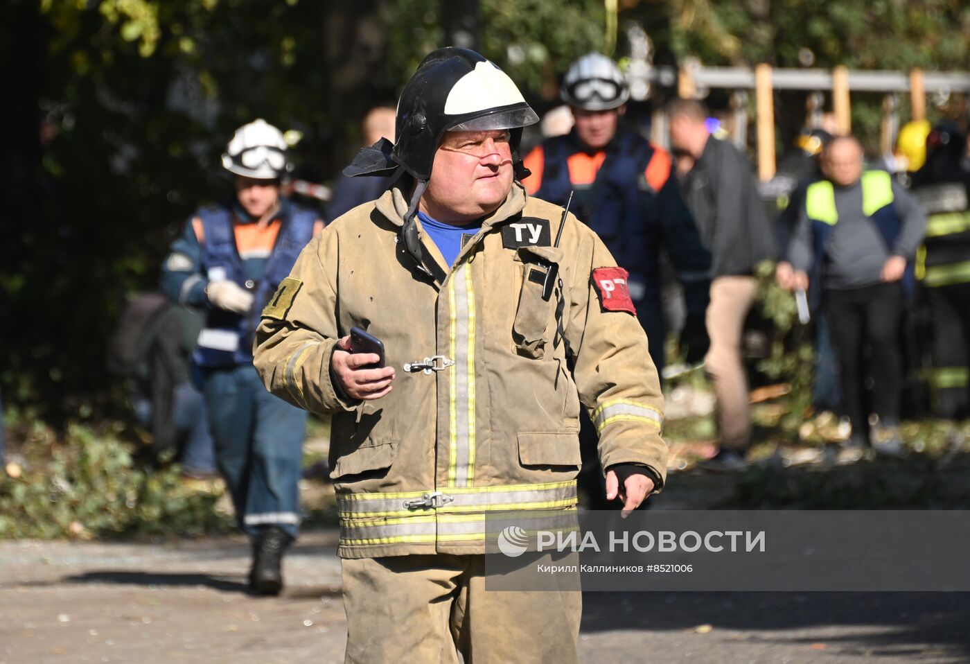 Взрыв газа в жилом доме в подмосковной Балашихе