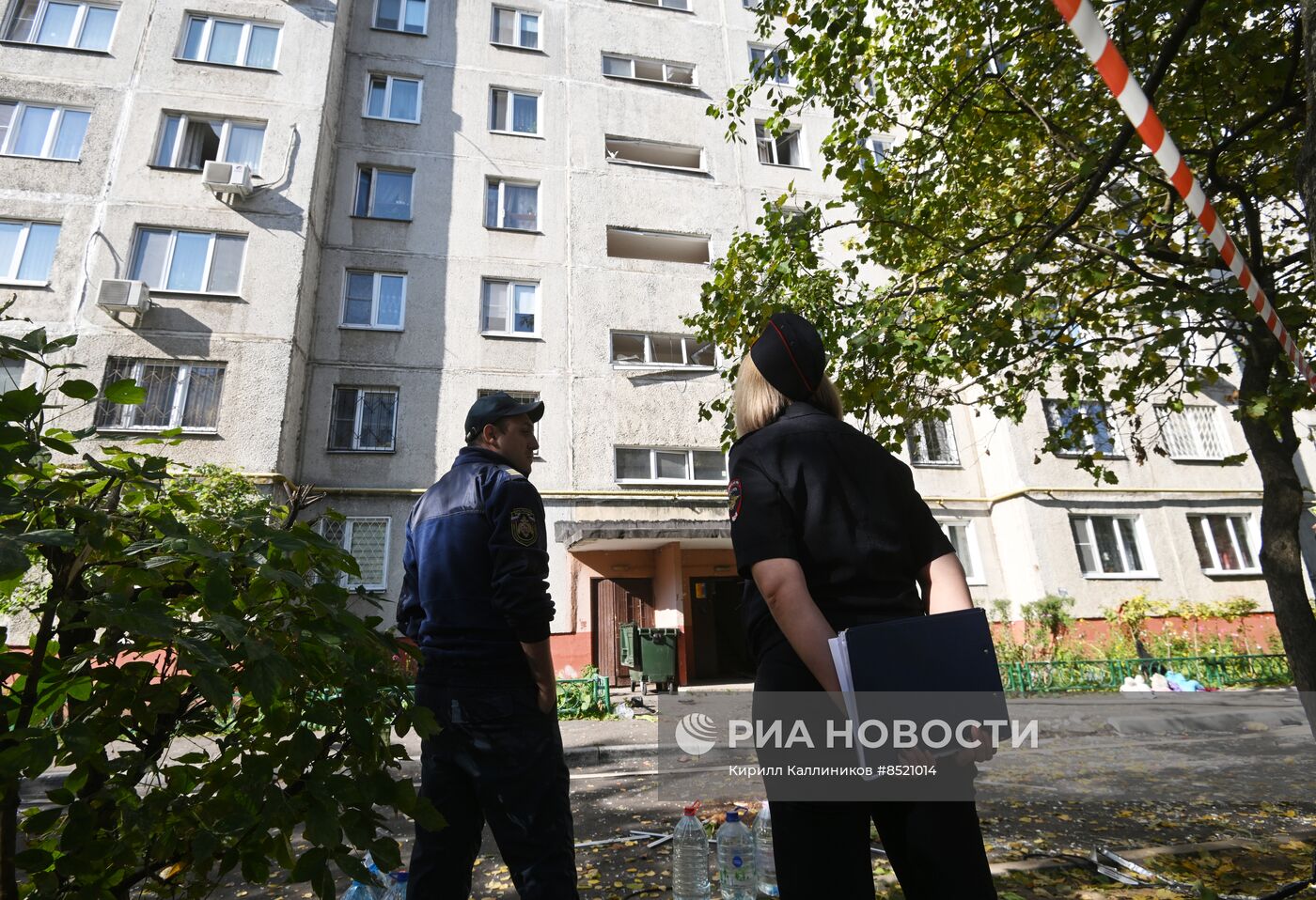 Взрыв газа в жилом доме в подмосковной Балашихе