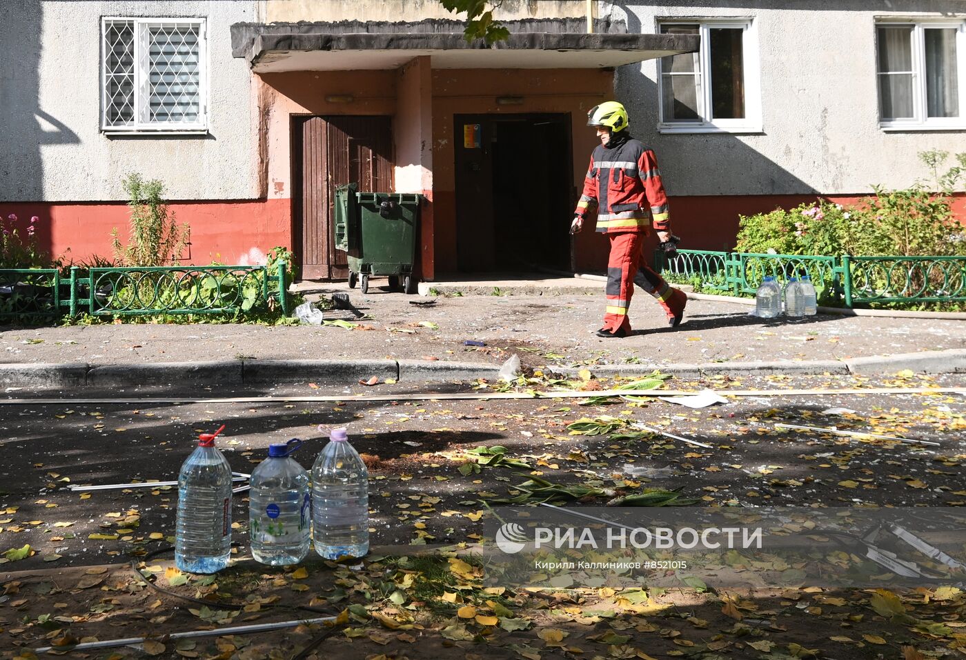 Взрыв газа в жилом доме в подмосковной Балашихе