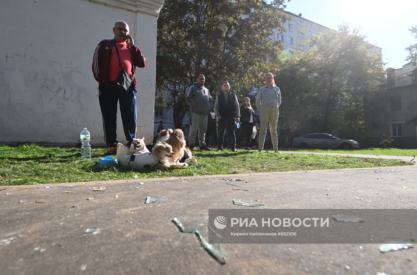 Взрыв газа в жилом доме в подмосковной Балашихе