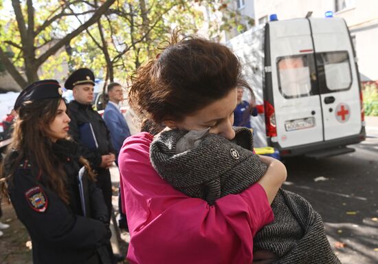 Взрыв газа в жилом доме в подмосковной Балашихе