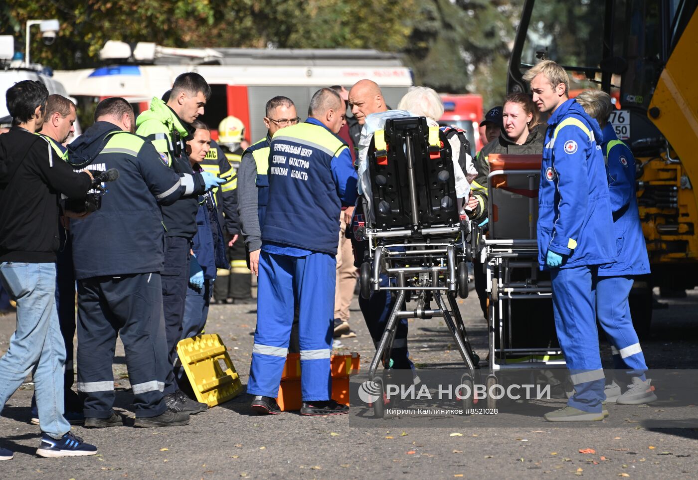 Взрыв газа в жилом доме в подмосковной Балашихе